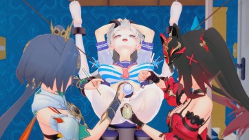 【3D动画】少女们的特殊服务
