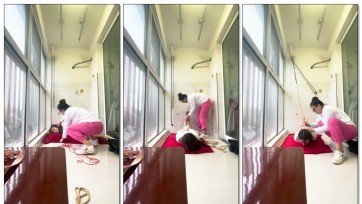 【皖北绳艺】美女姐姐捆绑初体验