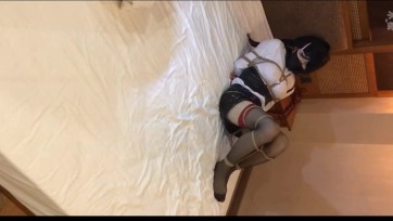 【xxxjj】职业装驷马脱缚挑战（失败）