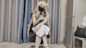 【凛凛蝶】海砂-给我跳舞的穹妹被调教成rbq喷射白液