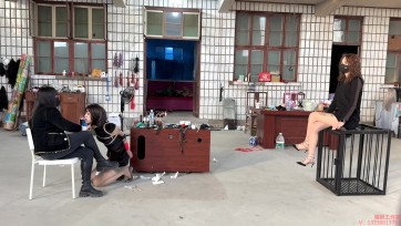 【媚娘工作室】LES奔现揭穿伪女3：双人调教