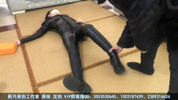 【新月原创】【玉箫】微剧情 胶衣女侠的受难 外表凶狠的她 拔掉衣服是红衣肚兜+油丝的纯欲风