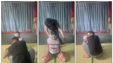 【八号当铺】05年学生妹的td捆绑体验