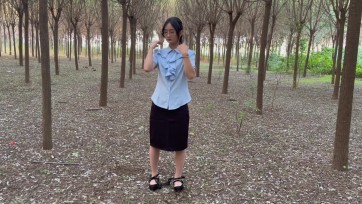 【也许清风】萌妹职业装高跟鞋五花镣铐外出