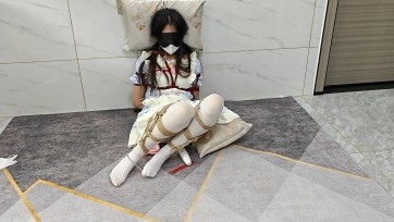 【云翎清风】萝莉少女惨遭捆绑td调教