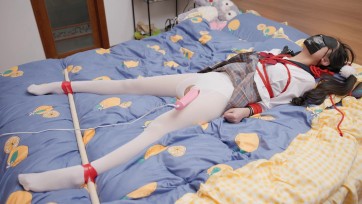 【绿帽学院】日记少女 白丝 JK 双马尾 拷问 挣扎 机械差到嗨晕过去为止